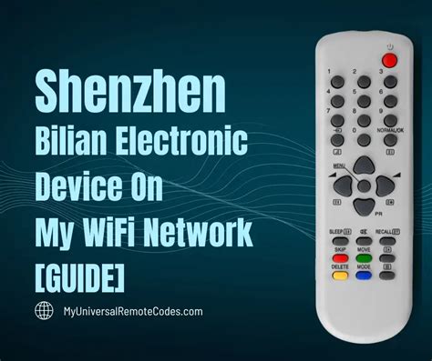 shenzhen bilian electronic co.，ltd|shenzhen device on my network.